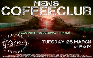 Mens Coffee Club - find your identity as a man