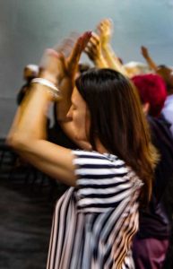 Ps Leonette praising and worshipping