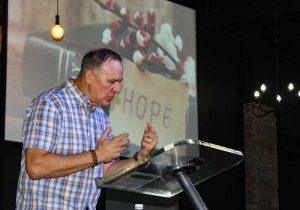 Ps Larry talking about Hope