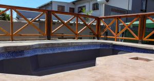 The new baptism pool at Rhema South Coast.