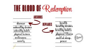 The blood of Redemption
