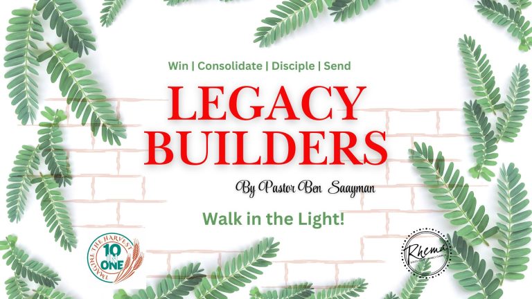 Ps Ben Saayman Walk in the Light