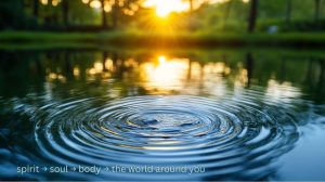 spirit → soul → body → the world around you