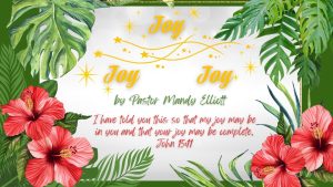 Joy, Joy, Joy - Ps Mandy