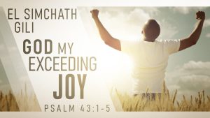 God my exceeding joy