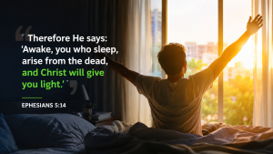 Arise He says
