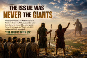 The issue was never the giants