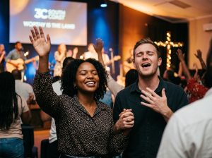 3C South Coast church member worshipping and reflecting on identity in Christ