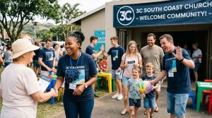 3C South Coast volunteers and disciples serving together and reaching the Ramsgate community